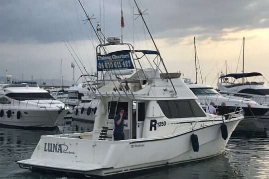 2 Hour Private Fishing from Marbella Puerto Banus