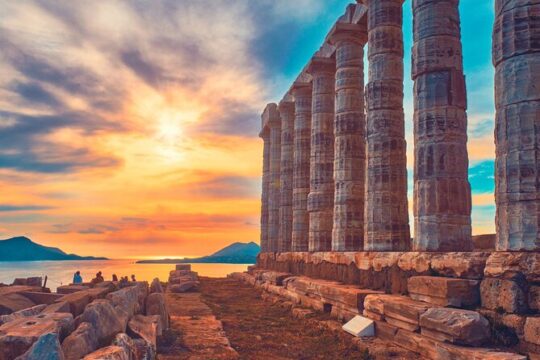 Private Luxury Tour Explore Cape Sounio and Poseidon Temple