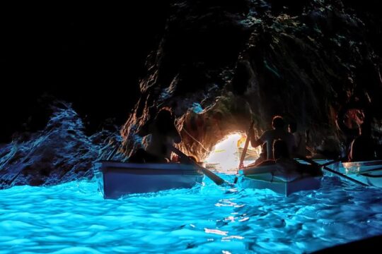 Capri Boat Tour and Blue Grotto Visit