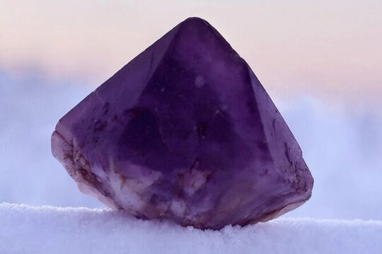 Small-group Wintertime Amethyst Mine Visit from Rovaniemi