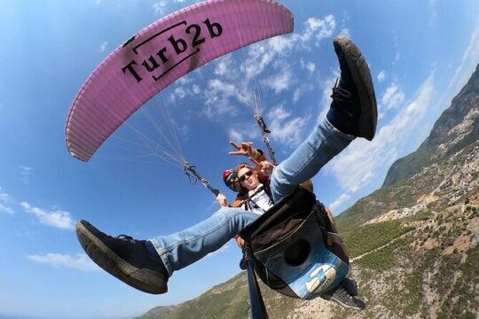 Alanya Paragliding and Transfer wıth Cleopatra Beach