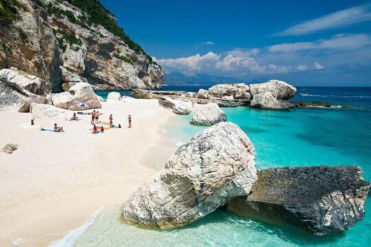 From Arbatax: RIB tour to Cala Mariolu and Cala Goloritzè