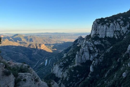 Montserrat in the afternoon with children's choir, Black Virgin and more