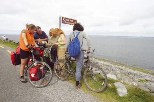 Cycle Loop Head peninsula. Clare. Self-guided. Full/half day.
