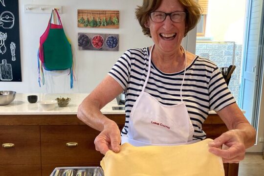 LAKE COMO Cooking Class + Cruise + Villa Melzi (from Bellagio)