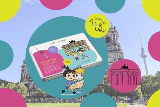Self-guided sightseeing scavenger hunt for families in Berlin