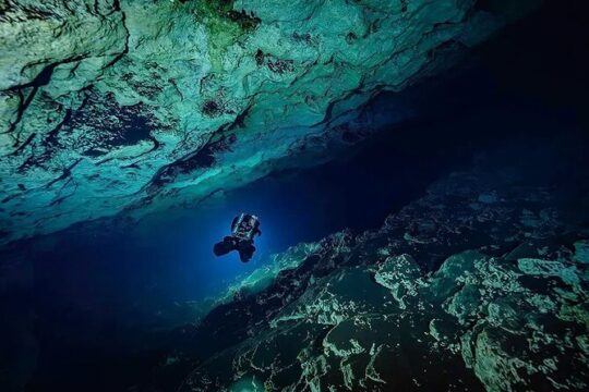 Cenotes El Pit and Dos Ojos Guided Scuba Diving