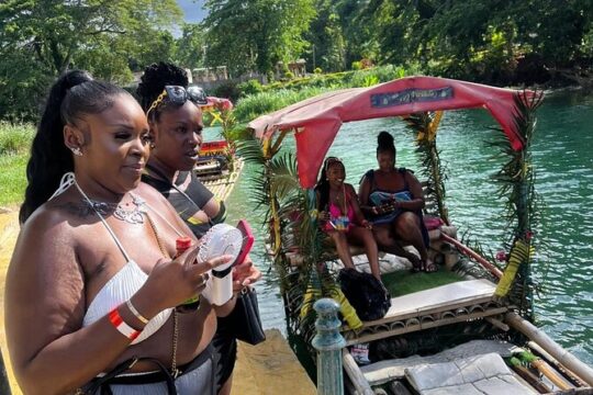 Bamboo River Rafting and Horseback Riding Adventure in Ocho Rios