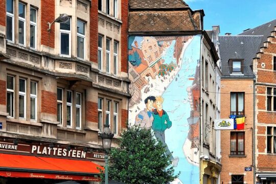 Self-Guided Walking Tour Along Brussels Comic Book Route