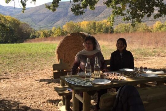 From Rome : Italian Cooking Class in Abruzzo and WineTasting