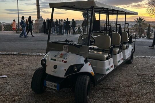 3 hours Golf Cart Tour of Rome