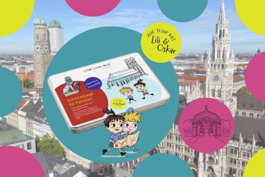 Self-guided sightseeing scavenger hunt for families in Munich