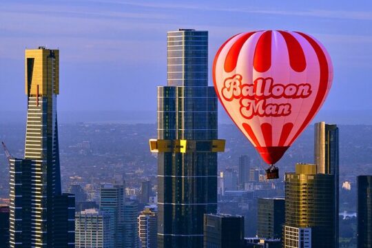 Melbourne Premium Balloon Flight plus 5-Star champagne breakfast