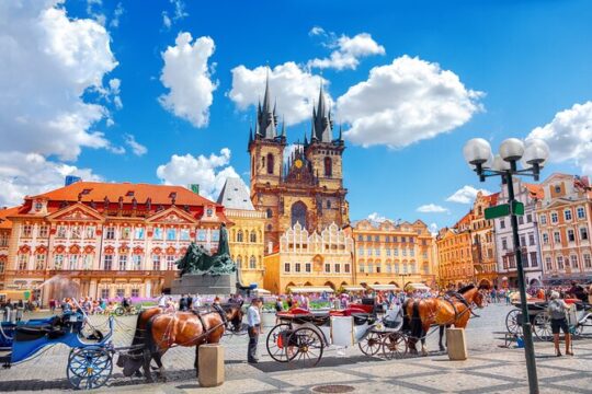 Prague Highlights Private Day Trip from Katowice by Car