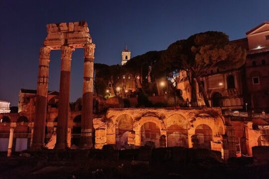 Private Night Golf Cart Tour Rome Under the Stars