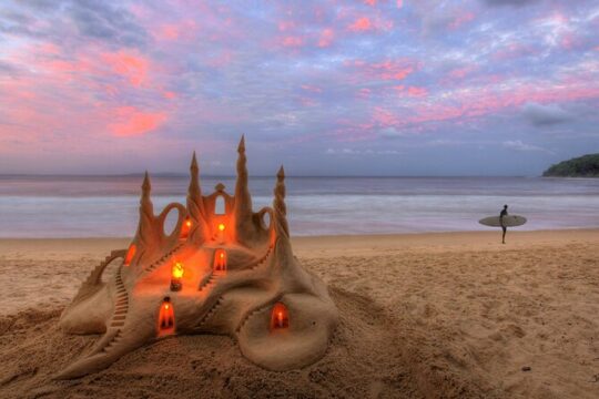 Sandcastle workshops for children and adults