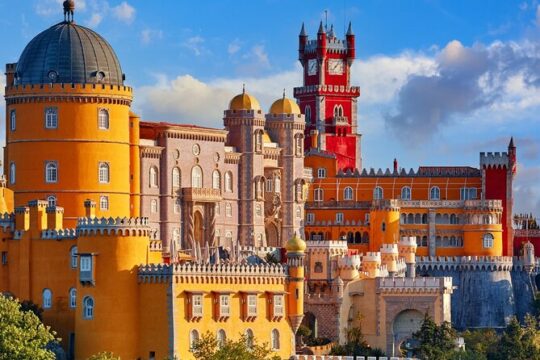Full Day Tour to Sintra, Pena Palace, Cabo da Roca and Cascais