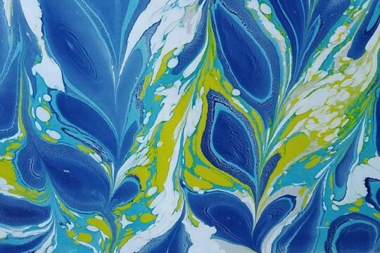 Ebru Art - Water Marbling- Ancient technique of painting on water