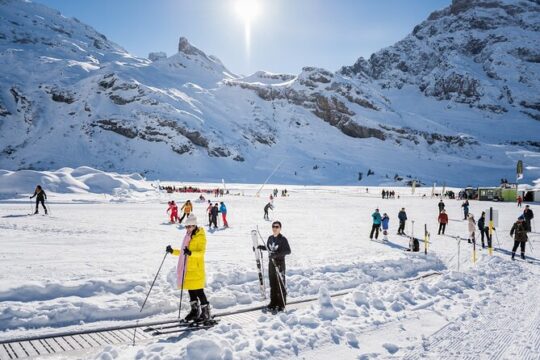 Zurich to Titlis Beginner Ski and Lucerne Day