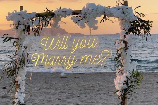 Surprise wedding Proposal