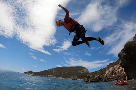 Coasteering at Cala Dragunara in Porto Conte Park from Alghero