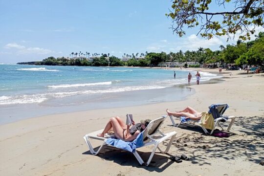 7 Damajaguas Water Falls and Amber Cove Beach with Locale Food