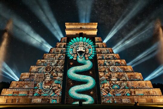 Chichén Itzá Night Show Light Sound and Maya History