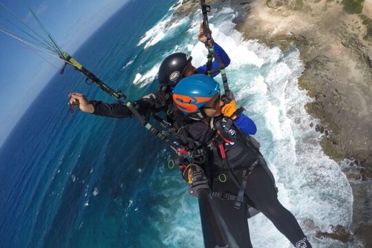 Castelsardo Tandem Paragliding Flight in Littigheddu