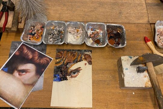 3 Hour Mosaic Lesson in Rome