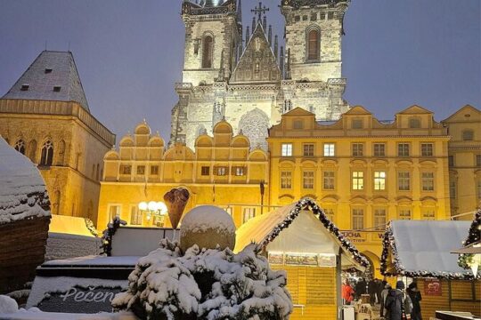 Prague Christmas Markets and Holiday Magic Walking Tour