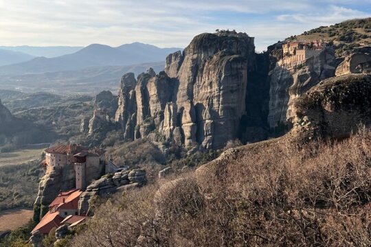Meteora Monasteries 2day Private Scenic Tour with Sunset Overlook