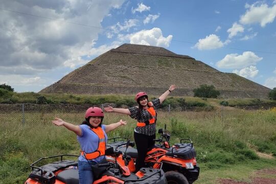 Private ATV tour in the archaeological zone of Teotihuacán