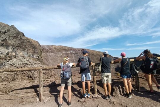 Private Full Day Pompeii & Volcano Vesuvius Tour from Rome