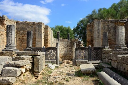Private Tour of Ancient Olympia & Marbel Art