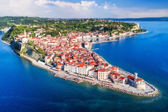 Private Tour Piran and Panoramic Slovenian Coast from Ljubljana
