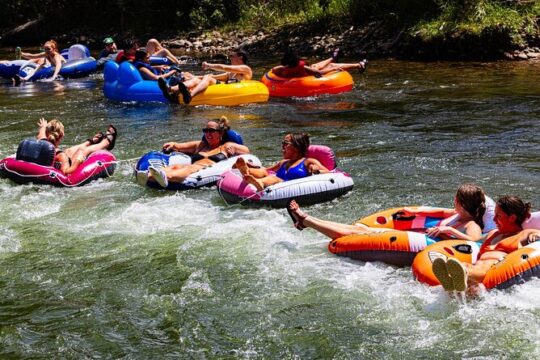 River Rapids Waterfalls Tubing and Beach Private Tour