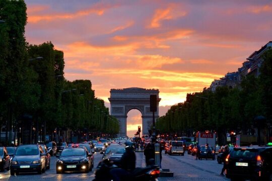 Admission to Arc de Triomphe and rooftop