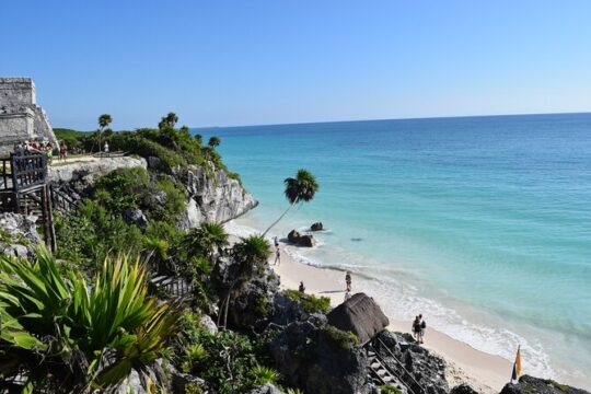 Tulum Multun-Ha Cenote Coba and Paradise Beach Private Tour