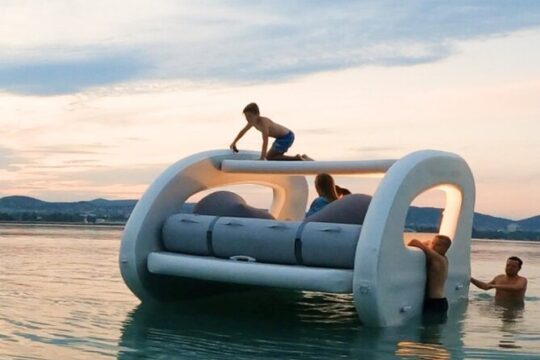 Double Decker Electric Boat Rental on Lake Austin