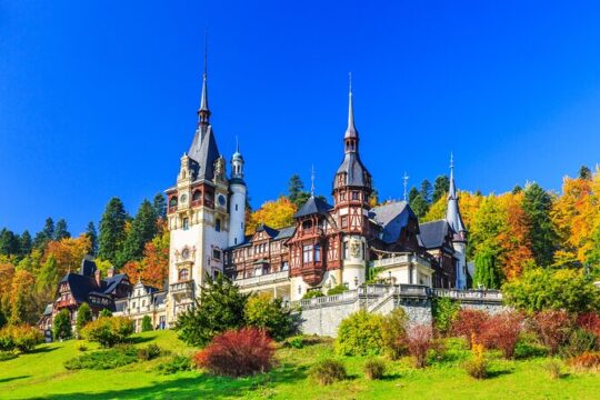 Private Tour Dracula's Castle Peles Castle Brasov from Bucharest