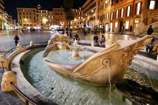 Private Walking Tour of Rome Highlights by Night