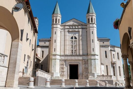 Assisi Cascia from Rome: Basilica of St. Francis and St. Rita
