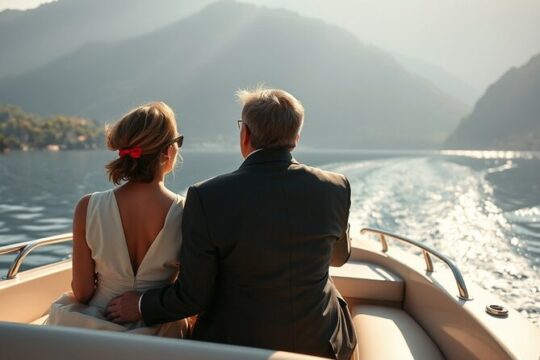 Milan Day Trip to Como Lake with Private Boat Cruise and Guide