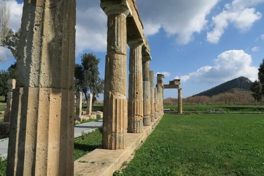 Temple of Artemis-Brauron Half Day Private Tour 4 seat