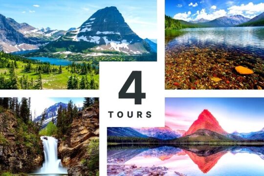 Glacier National Park 4 tour Bundle GPS Driving Audio Tour