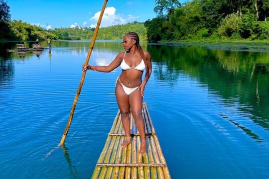Private Montego Bay Bamboo Rafting with Limstone Foot Massage