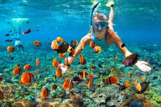 Private Catamaran Party with Snorkeling and Unlimited Drink