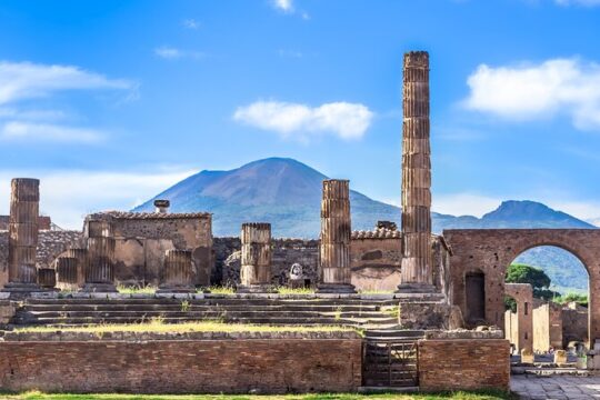 Full Day Vesuvius and Pompeii Ruins Combined Tour from Naples