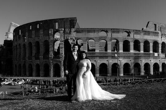 Private Honeymooners Rome Photo Day Tour from Civitavecchia Cruise Port