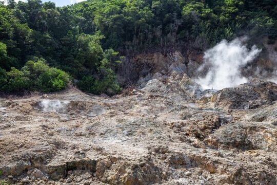 Private Tour St Lucia Sulphur Springs Drive- in Volcano&Mud baths